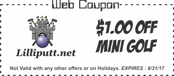 Lilli Putt--Coon Rapids--Coupons